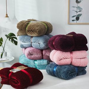 Super Soft Sherpa Blanket with Fleece - Image 2