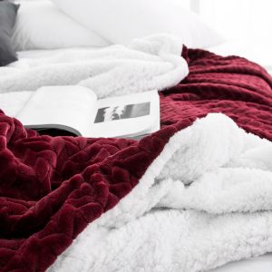 Super Soft Sherpa Blanket with Fleece - Image 3
