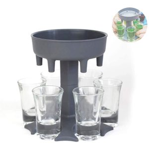 Cool Gift, 6 Shot Glass Dispenser and Holder - Image 5