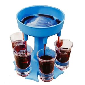 Cool Gift, 6 Shot Glass Dispenser and Holder - Image 6