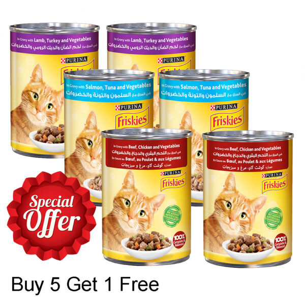 PURINA Friskies Wet Cat Food 400g TezkarShop Official Website