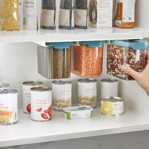 Under-Shelf Food Storage Container Set of 3 Pcs - Image 4