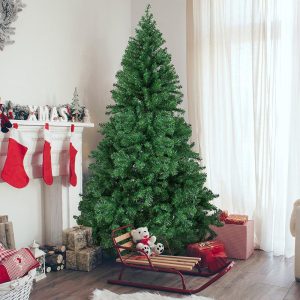Cool Gift, Premium Scotch Pine Artificial Christmas Tree Thick Branches With Pines Cone - Image 5