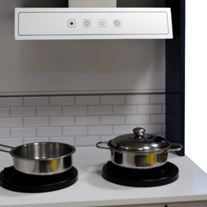 Wooden Pretend Large interactive kitchen for Kids, Included Accessories - Image 4
