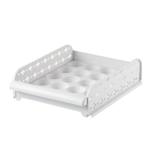 Single Layer, 20 Grid Anti-collision Egg Drawer, 1 Pc - Image 3