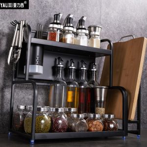 Spice Rack Kitchen Shelves Countertop Storage Rack - Image 4