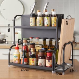 Spice Rack Kitchen Shelves Countertop Storage Rack - Image 6