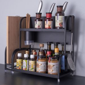 Spice Rack Kitchen Shelves Countertop Storage Rack - Image 2