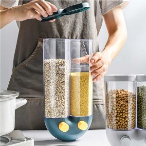 U-shaped double sections miscellaneous grains tank, 1&2 Kg - Image 3