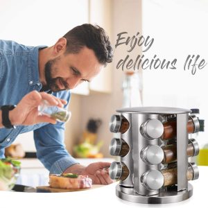 Rotating Spice Rack Organiser - Image 1