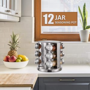 Rotating Spice Rack Organiser - Image 5