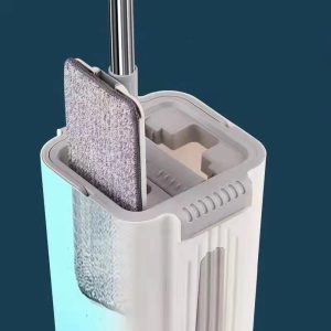 Flat Floor Mop and Bucket Set - Image 4