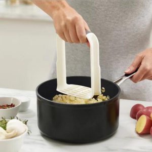Plastic Potato Masher Ergonomic with Non-Slip Grip - Image 4