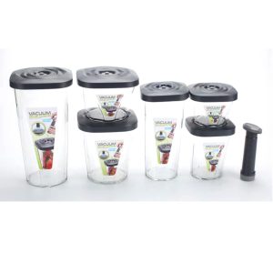 6 PCS Food Storage Container with Vacuum Sealed Set - Image 3