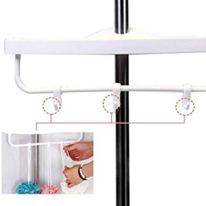 4 Tier Adjustable Telescopic Bathroom Organizer Corner Shower GY-188 - Image 8