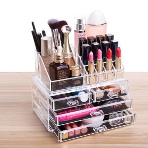 Cool Gift, Set of 4 Pcs Plexy Cozmetic Organizer - Image 6