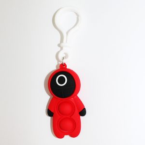 Squid Game, Popit Figures Mask Keychain 7cm - Image 5