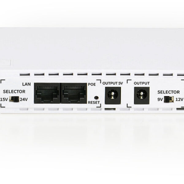 Shanqiu SAI Mini UPS para Router, Módem, WiFi, Cámara de Vigilancia con  Entrada DC o USB Salida 5V USB 5V 9V 12V 2A DC : .es: Informática