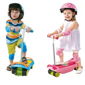 Learning Fun 5 in1 Multifunctional Scooter with music - Image 4