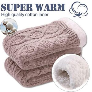 Womens Slipper Socks Winter Warm Fleece - Image 6