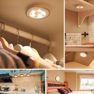 Wireless LED Lights with Wireless Remote Control - Set of 3 - Image 3