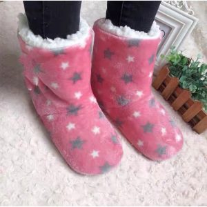 Women's Slipper Socks Winter Warm Fleece - Image 5