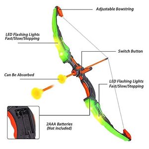 Archery Bow Arrow Toy Set with led light - Image 4