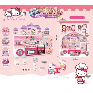 Kitchen Toys and Accessories Playset for Kids with Lights and Sounds - Image 4