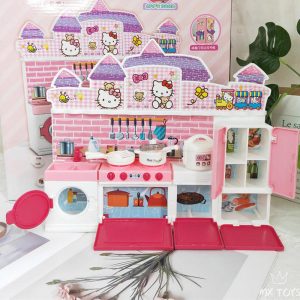 Kitchen Toys and Accessories Playset for Kids with Lights and Sounds - Image 3