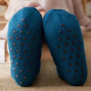 Womens Slipper Socks Winter Warm Fleece - Image 4