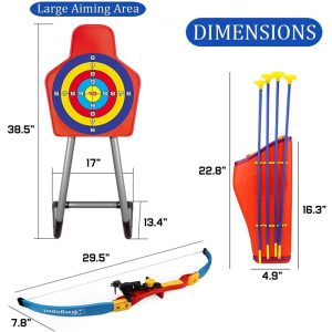 Kings Sport Archery Set With Target and Stand - Image 3