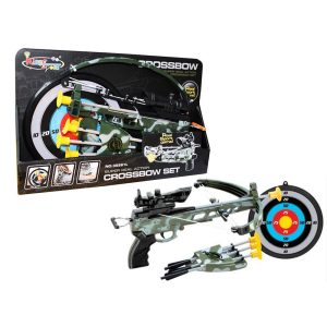 Military Action Camouflage Kids Toy Crossbow Set - Image 2