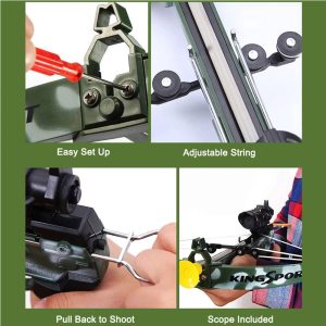 Military Action Camouflage Kids Toy Crossbow Set - Image 5