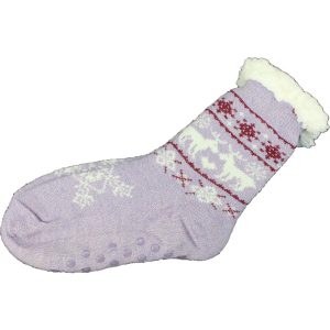 Womens Slipper Socks Winter Warm Fleece - Image 7