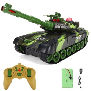 33 cm RC Battle Tank Military Tactical Vehicle - Image 2
