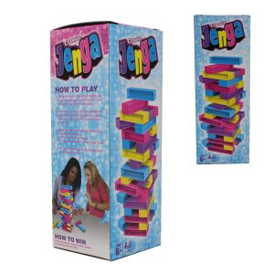 Mini Jenga Colored Classic Game - Image 1