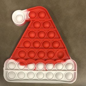 Christmas Hat Push Pop Fidget Toys 13cm - Image 4