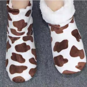 Kids Slipper Socks Boys Girls Fuzzy - Image 6
