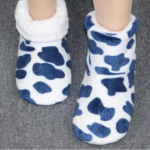 Kids Slipper Socks Boys Girls Fuzzy - Image 4