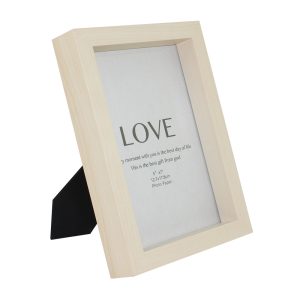 Cool Gift, Wood Picture Frame with Glass Front - Image 2