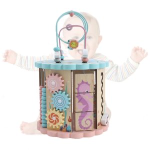 Wooden Early Education Multi-Function Intellectual Power - Image 1