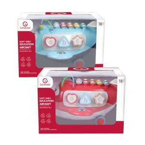 Children's Xylophone Toy Aircraft with Light - Image 2