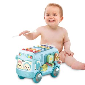 Cool Gift, Baby Music Bus Xylophone Toy - Image 1