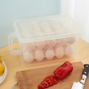 Egg Plastic Food Storage Container Fridge Storage - Image 4