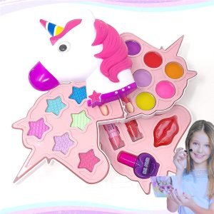 DIY, Unicorn Washable Makeup Kit for Girls - Image 1