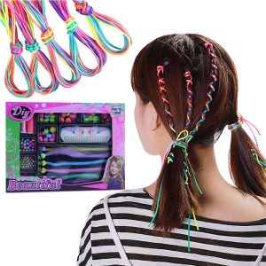 DIY, Hair Girls Beading Braiding Set Kids Fashion Toy - Image 1