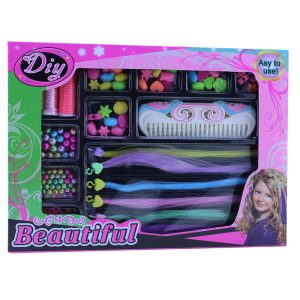 DIY, Hair Girls Beading Braiding Set Kids Fashion Toy - Image 2