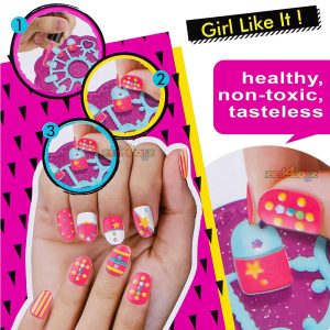 DIY, Nail Art Studio Manicure Set for Girls - Image 4