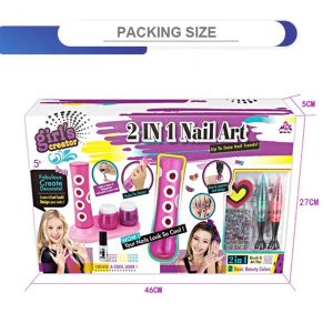 DIY, Girls Nail Art Kit, Basic Beauty Kit - Image 4
