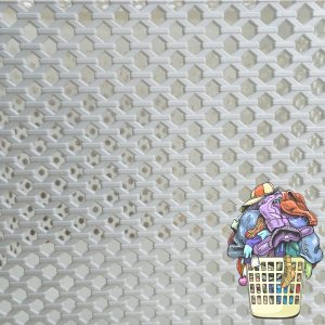 Deluxe Plastic Laundry Basket With Lid - Image 4